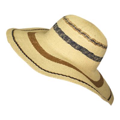 China Breathable Comfort TWS 192069 CUSTOM Outdoor Soft Paper Straw Hat Beach Straw Hat For Women for sale