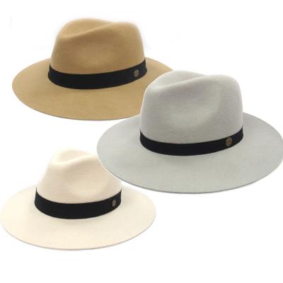 China Wholesale TWS 200192 Spring Autumn Women Fedora Felt Hat Wool Fedora Panama Caps Eco - Friendly for sale