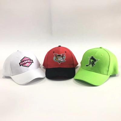 China Six Panel Baseball Cap Promotion Products Sale Polyester Cheap Hats With Embroidery Custom Logo for sale