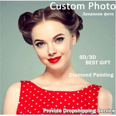 China Modern 5D Diy Diamond Painting Kits Custom Made, Full Drill Custom Rhinestone Paint By Number Diamond Dotz Art Kits for sale