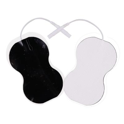 China Ten Electrode Pad Replacement Squash Type Ten Electrode Pads For Massagers Physiotherapy Patches Pad for sale