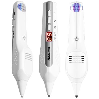 China Skin Revitalizer Mole Removal Dark Spot Remover LCD Dot Pen Wart Tag Tattoo Laser Plasma Pen for sale