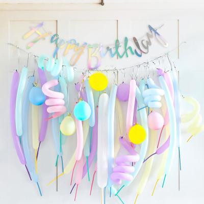 China 624131 Latex Macron Balloon Arch Kit For Wedding Birthday Party Backdrop DIY Craft Decoration Kit Balloon Pump Twist Balloon Mix for sale