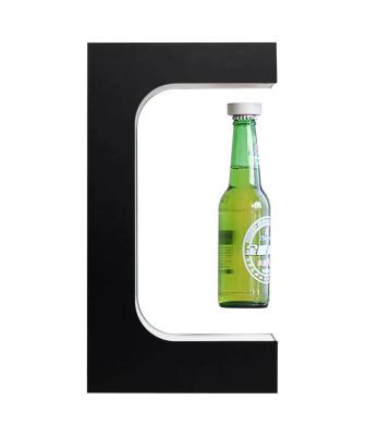 China Retail stores fashion advertising device levitating display levitating wine bottle display bottle display beer bottle magnetic levitation for sale