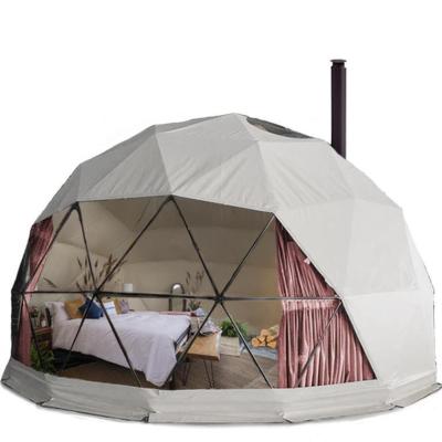 China Waterproof Waterpoof Luxury Hotel Geo Dome Camping Resort Igloo Igloo PVC Geodesic Dome House Tent for sale