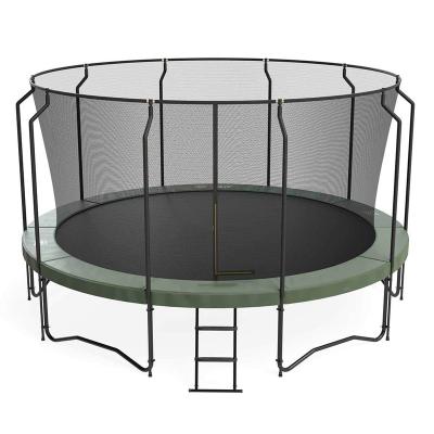 China Safe Factory Wholesale Trampoline 8FT 10FT 12FT Large Recreational 14FT Trampoline With Enclosure Net For Kids And Adult for sale