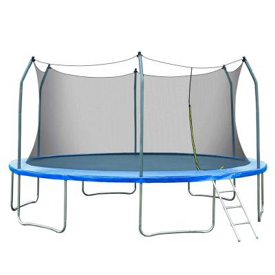 China Safe Guard Outdoor Indoor Net Backyard Bungee Jumping Trampoline 15 Ft House Kids Large Children Larg Outdoor Indoor 15 Ft House for sale