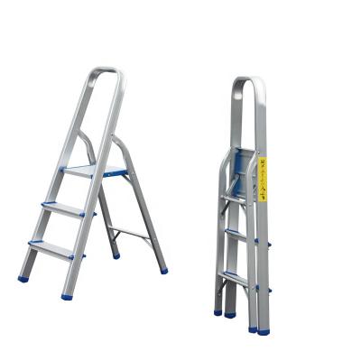 China Aluminum Folding Ladders Stairs Household Platform Folding Step Ladder for sale