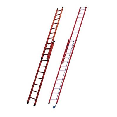 China High quality telescopic ladders frp ladder fiberglass extension ladder with best service for sale