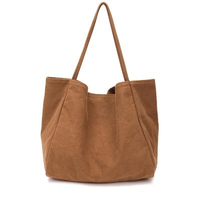 China Soft ; Light ; Wholesale Customized Reusable Durable Cotton Canvas Blank Tote Large Shopping Shoulder Bag for sale