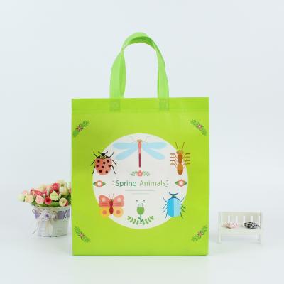 China Reclycled Wenzhou Factory Cheap Reusable Eco Friendly Nonwoven Clothing Shopping Bag With Lamination In Stock for sale