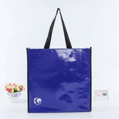 China 2021 high quality hot sale non woven bag eco bags custom goods handled laminated pp woven tote bag for sale