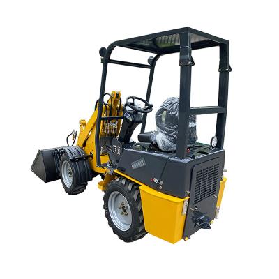 China China High Quality Micro Electric Drive 4 Wheel Mini Wheel Loader From Chinese Agricultural Machinery Factory for sale