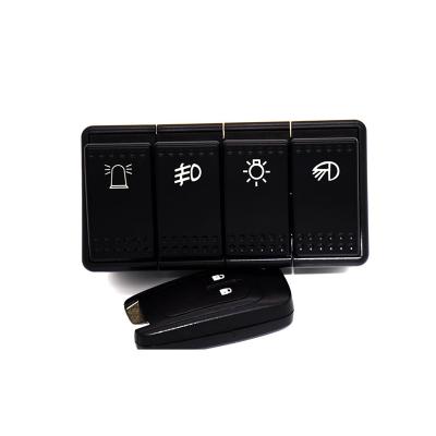 China Low Voltage New Products Excavator Controller Tractor Front Mini Loader New Model Rocker Switch for sale