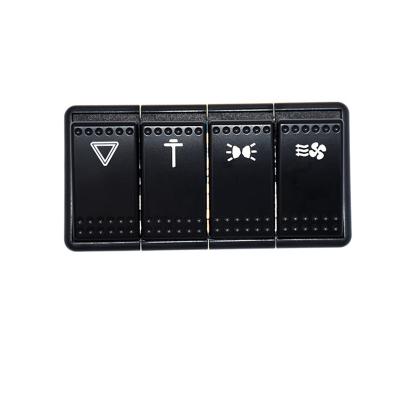 China Low Voltage New Products Easy To Install And Operate Quality Assurance Excavator Control On Off Rocker Switch for sale