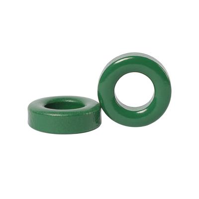 China Industrial Soft Magnetic Core Soft Magnetic Software Ring Green Ferrite Power Supply Energy Magnet Loop Inductor for sale