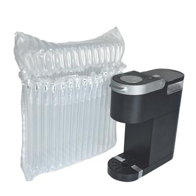 China Crash Resistance Coffee Machine Shock Pad Packing Inflatable Air Cushions Bag Air Column Film for sale