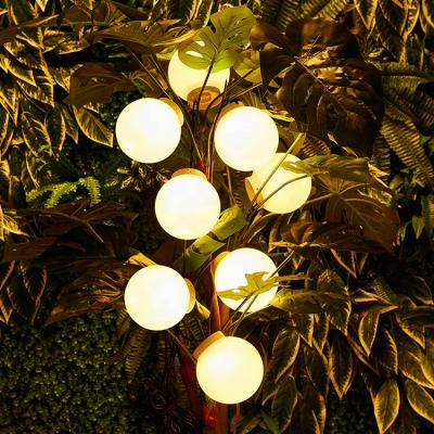 China LANDSCAPE Solar Outdoor String Lights 50Ft Edison Bulbs Commercial Decorative LED Vintage for Patio Backyard Porch Garden for sale