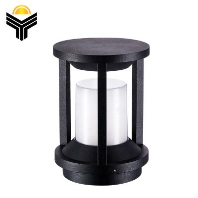 China Modern classic villas post ip65 waterproof lamp outdoor gate led pillar light for garden fence for sale