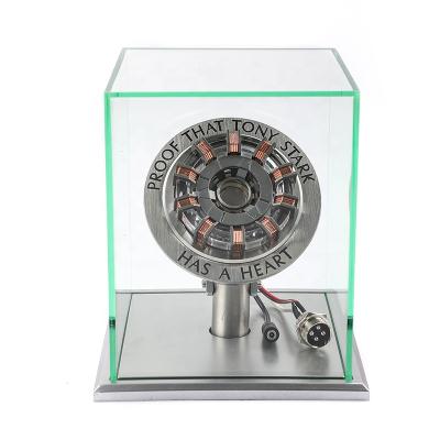 China North America 1:1 Scale Marvel Prop Iron Man MK2 Arc Reactor With LED Light for sale