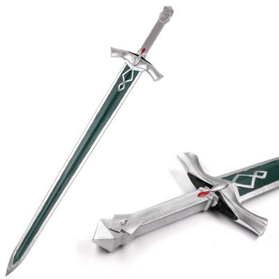 China Silver North America Genshin Impact Traveler Cosplay Fiberglass Prop Sword for sale