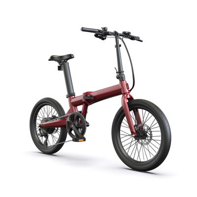 China HO&YOOY China product 20 inch 48V 7.8Ah Folding Electric Bicycle kidswith 350W high speed motor for adults for sale