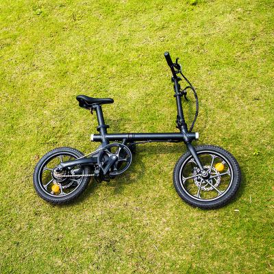 China For kids/adults16 inch 5.2Ah lithium-ion battery Folding electric bike with 250W high speed motor ebike for sale