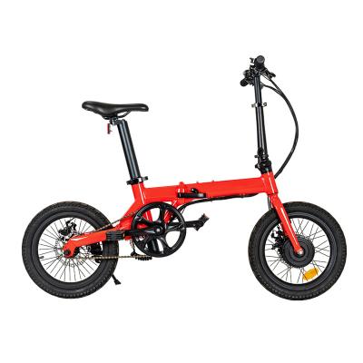 Κίνα wholesale Ebike hidden seat tube removeable Lithium Battery Electric Bicycle small mini folding electric bicycle for adult προς πώληση