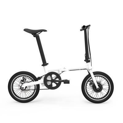 China Foldable Ebike 16 Inch Smart Spoke Wheel Lithium Battery Folding Electric bicycle for sale