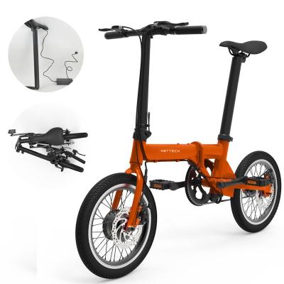 China 2022 Automatic Cruise Lightweight 250w 36v Foldable Electric Bike for sale