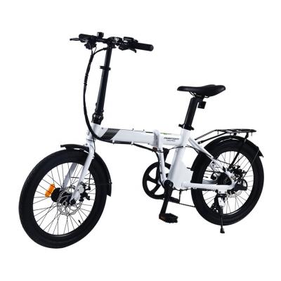 中国 Full size folding 36V 7ah Lightweight 250W 20 inch compact urban fold up bicycle with LCD display 販売のため