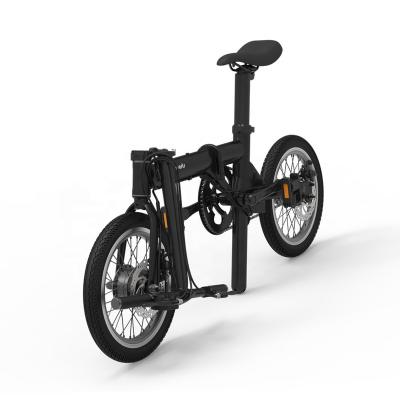 China foldable ebike pedal assist electric folding bicycle 16 inch with accessories for road cycling/cheap e bicycle for sale