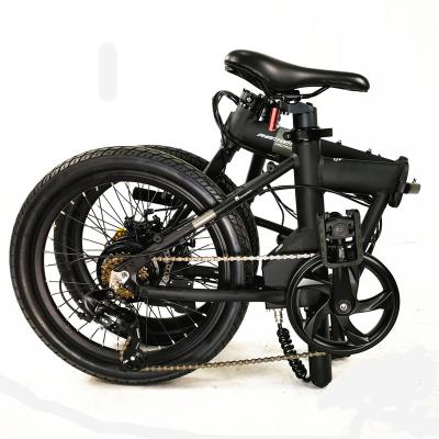 China 36V 250W 5PAS 7Speed With Brushless Motor E wheel Lithium battery powered 20 inch Smart Folding Bike For Sale for sale