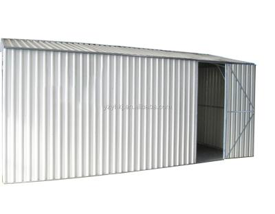 China Easily Assembled Modular Home Garden Shed With A Side Door Prefab Home Steel Frame for sale