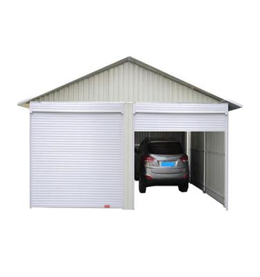 China Prefab Metal Steel Structure Garage Car Shed for sale