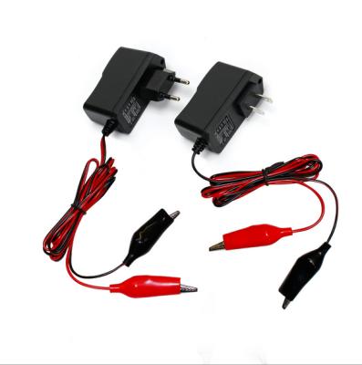 China Automatic Electric Vehicle Charger 6V 7.5V 500mA 1A SLA Lead Acid Battery Charger For Radio Control Car Quad Pacifkc Cycle Wonder ATV Ride Motor for sale