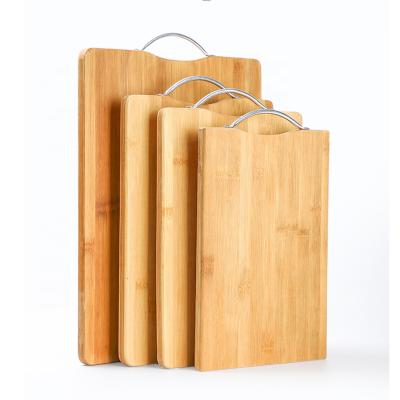 China Hot Selling Eco-friendly Chopper Set Eco-friendly Bamboo Kitchen Tools Customized Size Wood Bamboo Cutting Board for sale