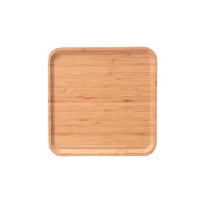 China Viable Factory Wholesale Bamboo Hotel Tray Tea Dinner Tableware Serving Tray for sale