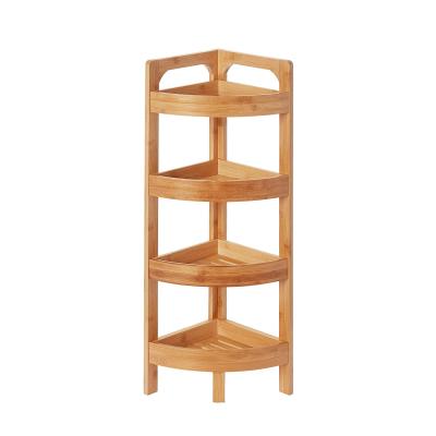 China Wholesale High Quality 100% Bamboo Shoe Rack Shelf Simple Natural Viable for sale