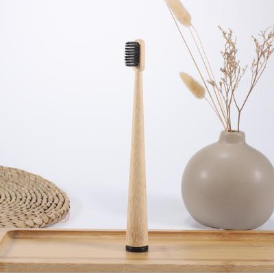 China Moso Home Bamboo Toothbrush CE Approved Natural Custom Engraving Logo Charcoal for sale