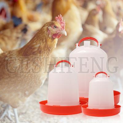 China New Version Cleanable Metal Poultry Chicken Bowl Drinker With Reasonable Price Plastic Animal Water Drinking Bowl Te koop