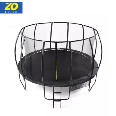 China With Zoshine Protective Net Professional Manufacturers Large Adult Children Outdoor Trampolines Trampoline With Safety Net for sale