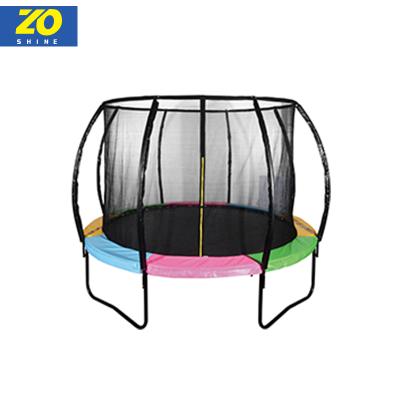 China With Zoshine 8FT 10FT 12FT 14FT 16FT Outdoor Jumping Bed Trampoline Net Family Protector Around Adult Children Trampoline With Protector Net for sale