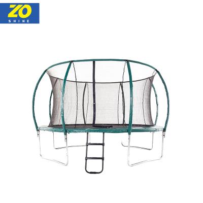 China With Zoshine Protective Net Wholesale Professional 12Ft Big Cheapest Trampoline In Outdoor Ground Trampoline for sale