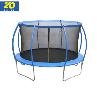 China With Zoshine Trampoline Big Bed Trampoline Bounce Outdoor Round Jump Net Premium Cheap Kids Protectors Adults Big for sale