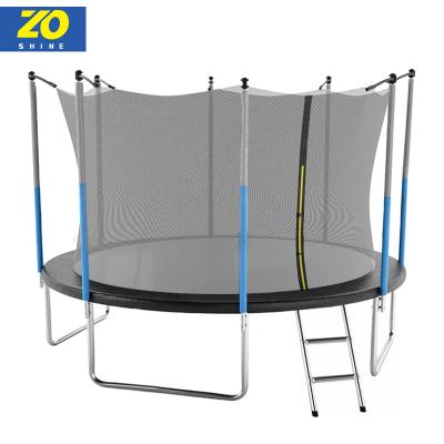 China With Zoshine China Protective Large Spring Trampoline Net Adults Kids Garden Outdoor Jumping Large Trampoline Square for sale