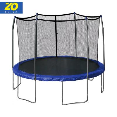 China With Zoshine sports fitness large trampoline commercial outdoor trampoline gymnastics jumping net protector factory direct for sale