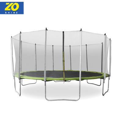 China With Zoshine Protective Net Outdoor Trampoline With Enclosure For Kids High Quality Large Round Trampoline Wholesale for sale