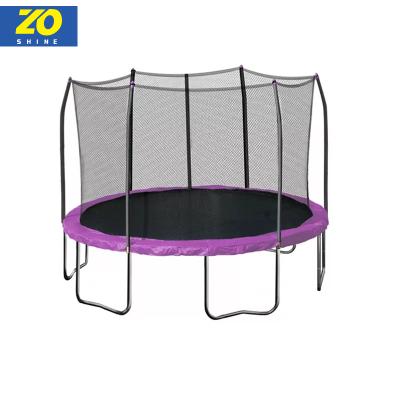 China With High Quality And Hot Sale Zoshine Protective Net 14ft Round Trampoline Playground Trampolines With Protective Net for sale