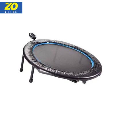 China Without Sale Cheap Trampoline Gym Rectangularies De Gymnastique On Protective Net Fitness Exercise Equipment Zoshine for sale